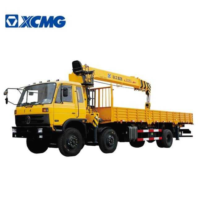 XCMG Official 11 Ton Pickup Cargo Truck SQ12SK3Q with Crane for Sale